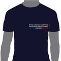 Tee-shirt bleu col V