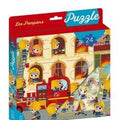 boite Puzzle 24 pièces - Les Pompiers