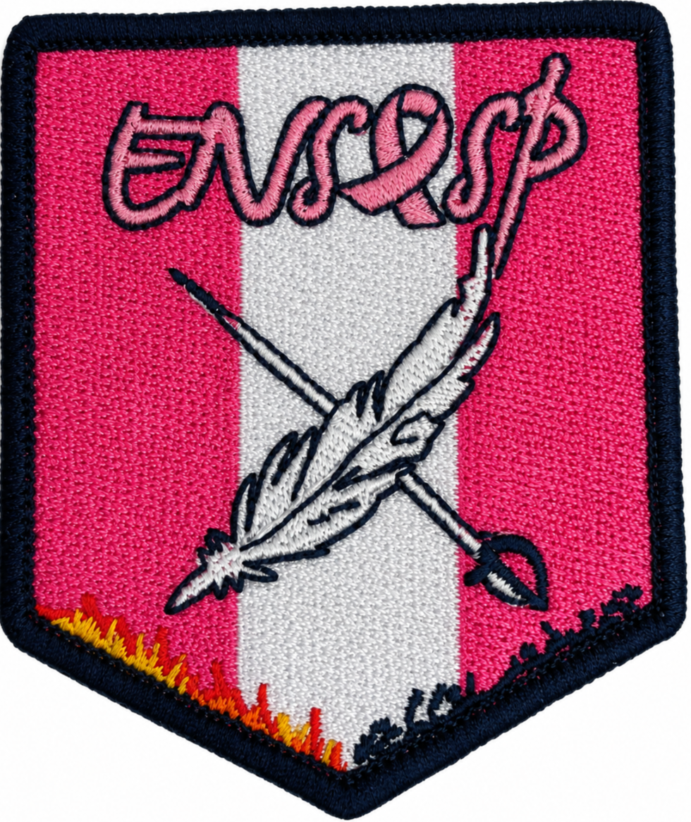 Écusson Ensosp – Octobre Rose