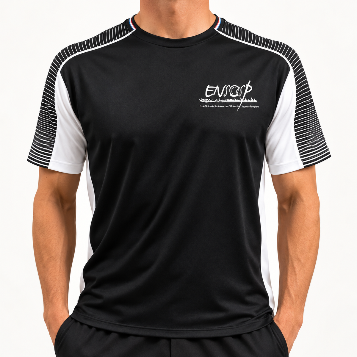 Tee-shirt sport noir Ensosp