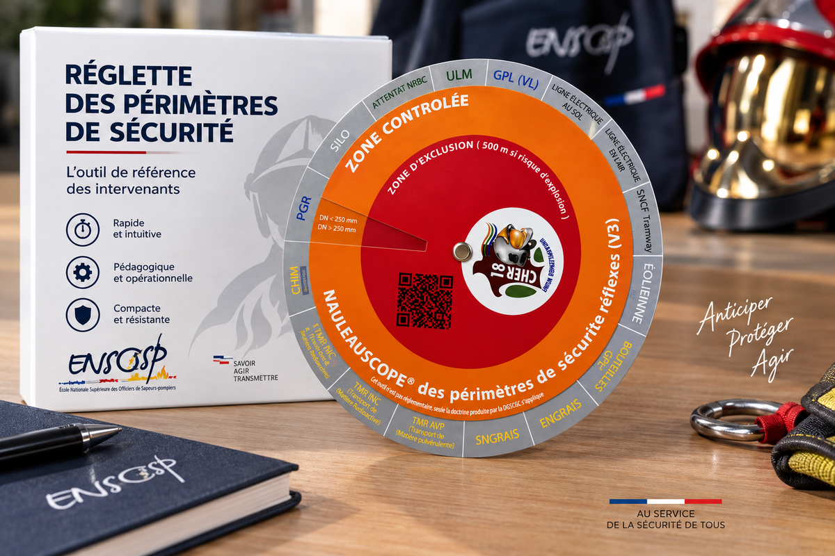 Réglette des périmètres de sécurité – Nauleauscope®