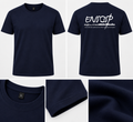 T-shirt bleu nuit col rond Ensosp