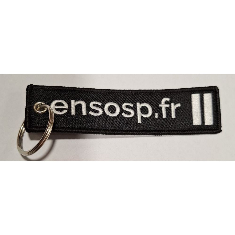 Porte-clés brodé ENSOSP